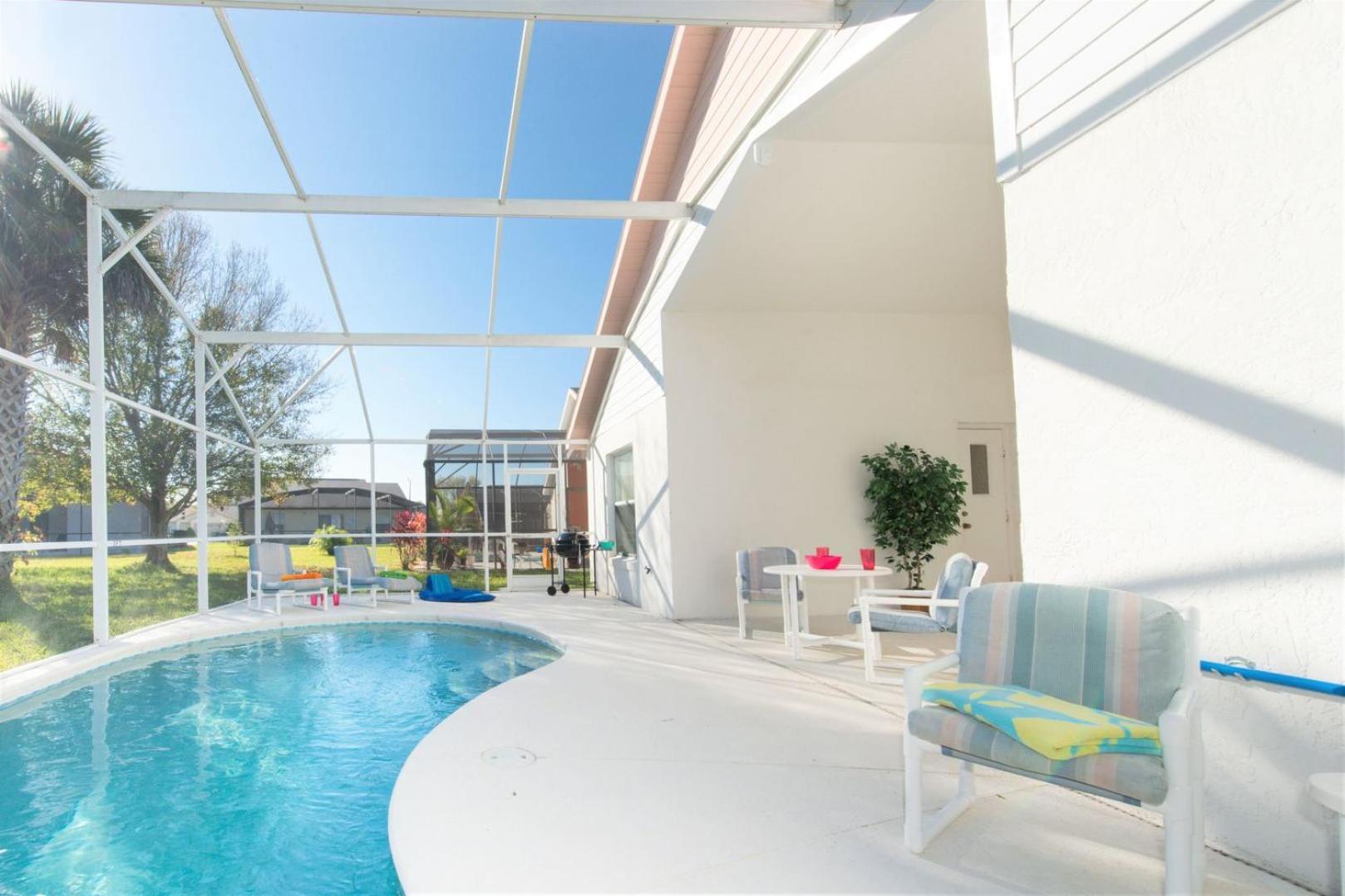 Makin Dreams With White Rose Villas - Private Pool - Game Room - Family Friendly - Nr Disney 基西米 客房 照片