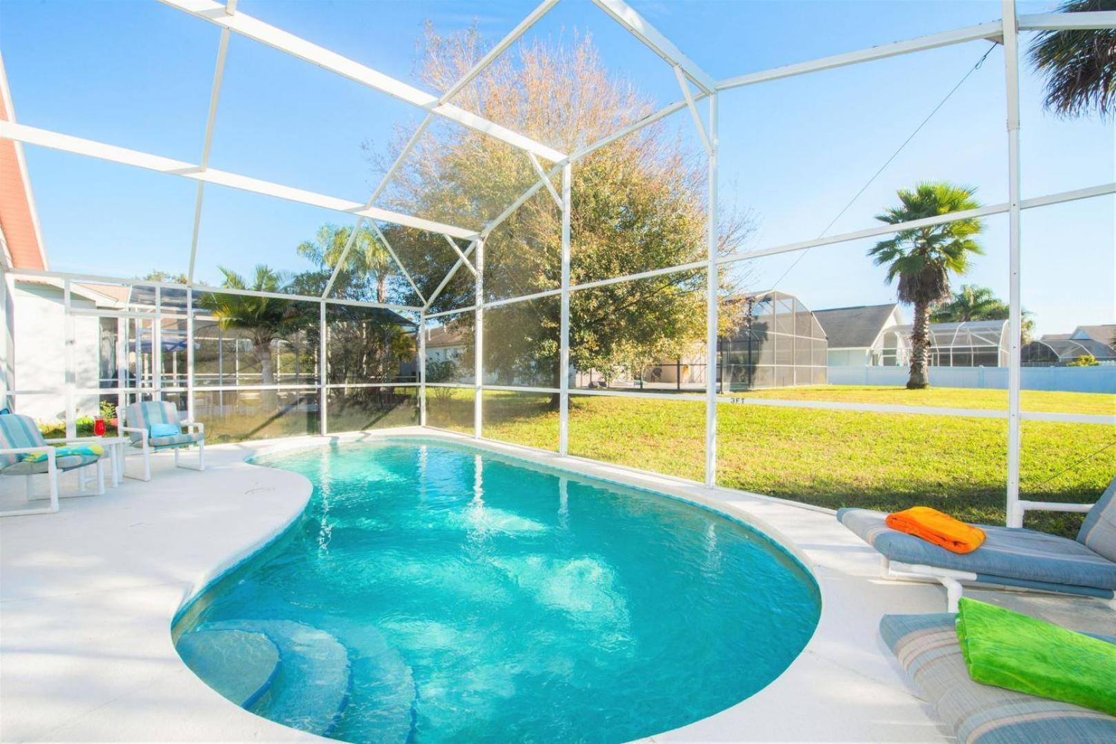Makin Dreams With White Rose Villas - Private Pool - Game Room - Family Friendly - Nr Disney 基西米 客房 照片