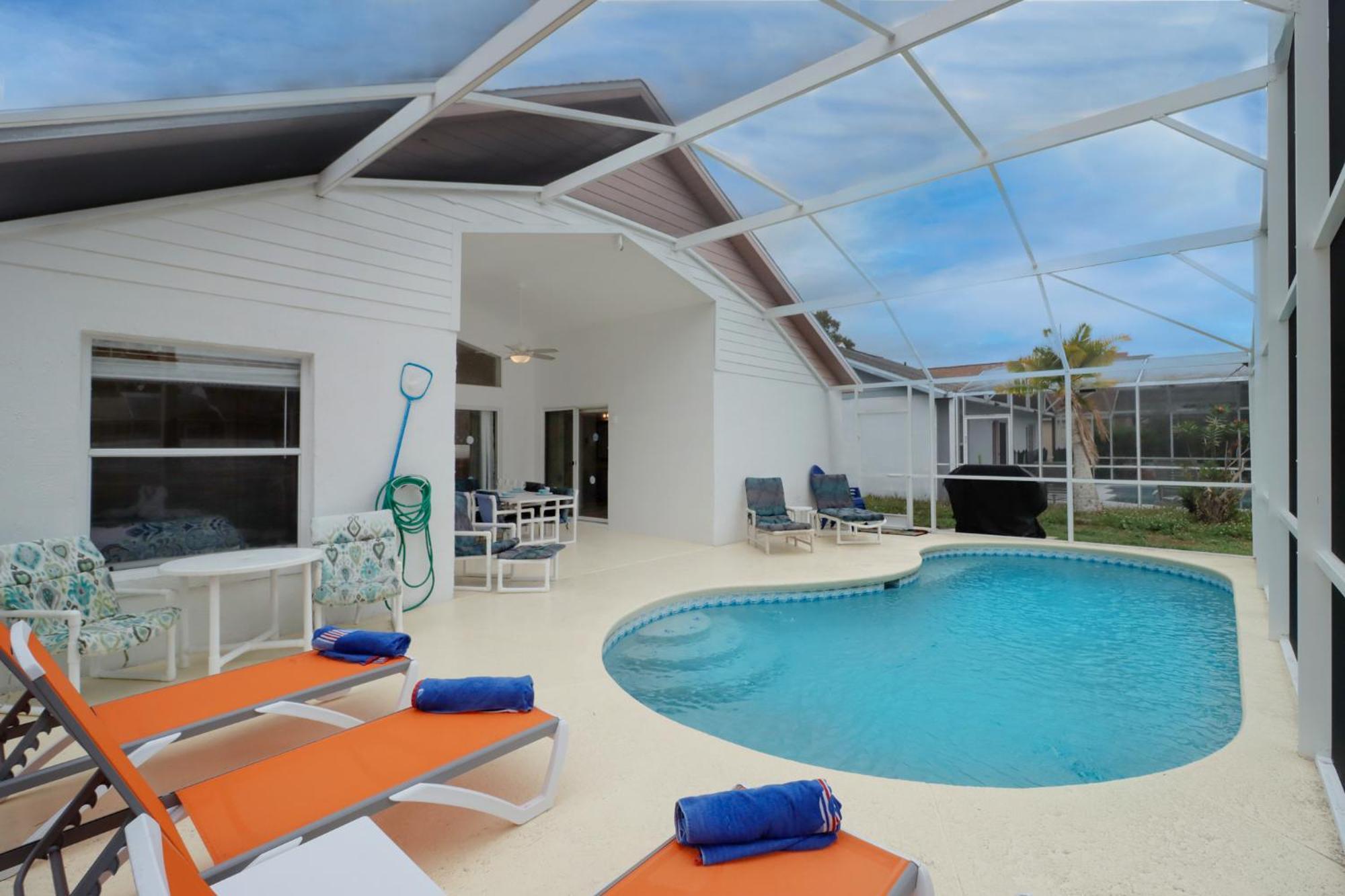 Makin Dreams With White Rose Villas - Private Pool - Game Room - Family Friendly - Nr Disney 基西米 外观 照片